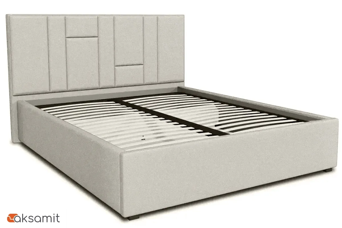 Кровать Монтана-1 с ПМ 160х200 (Luma 02) 2 кат.