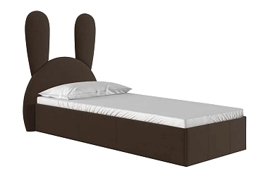 Кровать Банни с ПМ 120х200 (Коричневый)