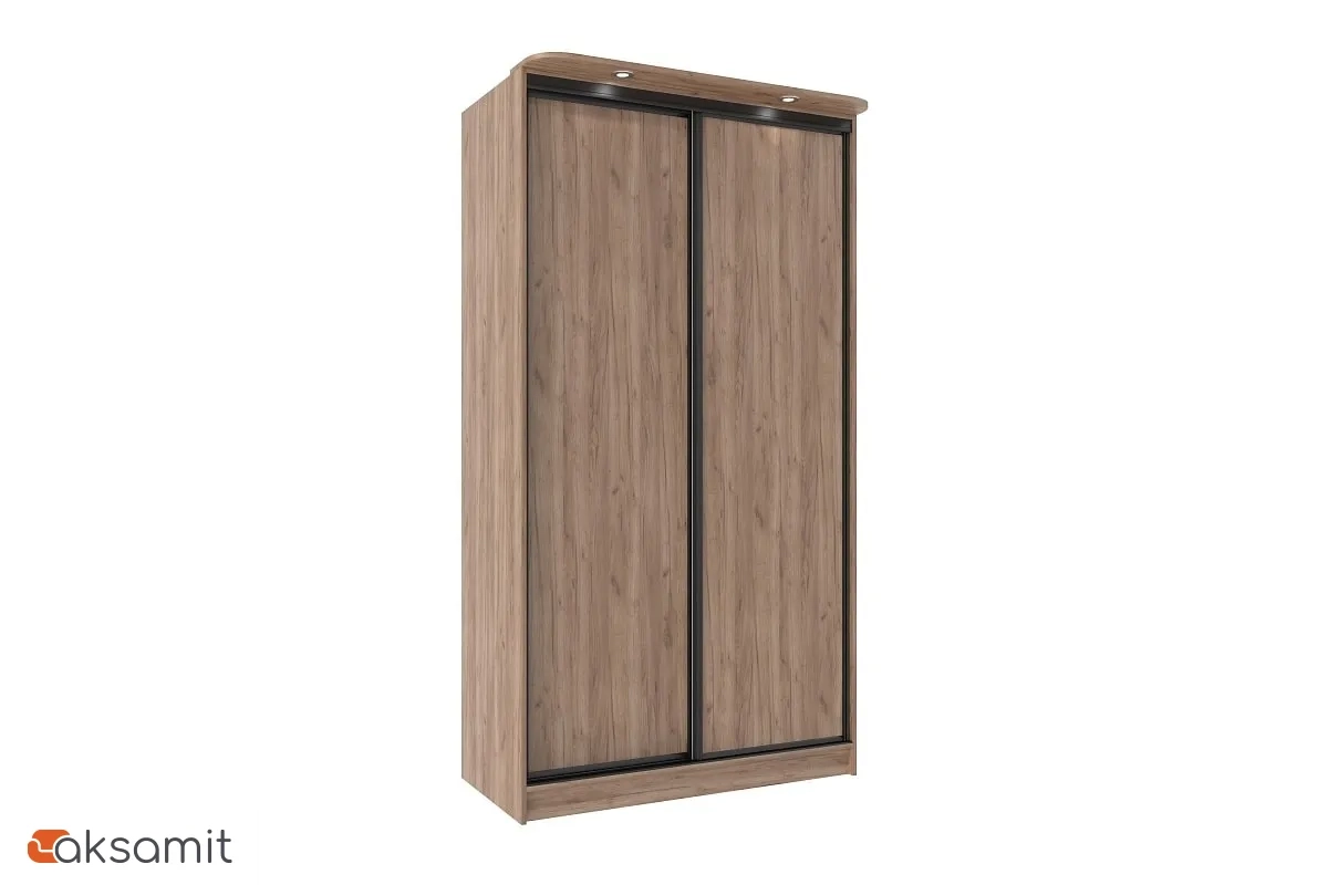 Шкаф-купе 1200 Домашний ЛДСП/ЛДСП (Дуб Табачный Craft) Шкаф-купе 1200 Домашний ЛДСП/ЛДСП (Дуб Табачный Craft) фото
