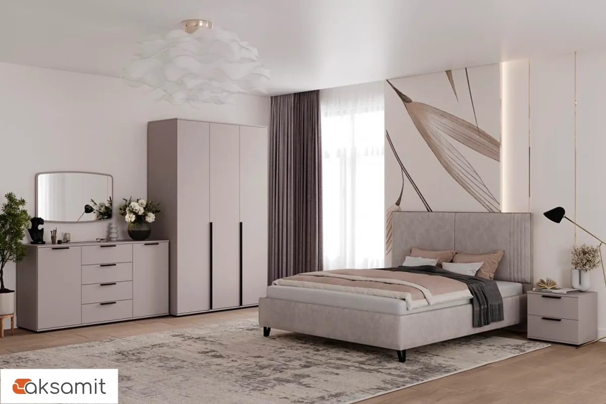 Шкаф для одежды Наоми 3-х дв. (Кашемир)