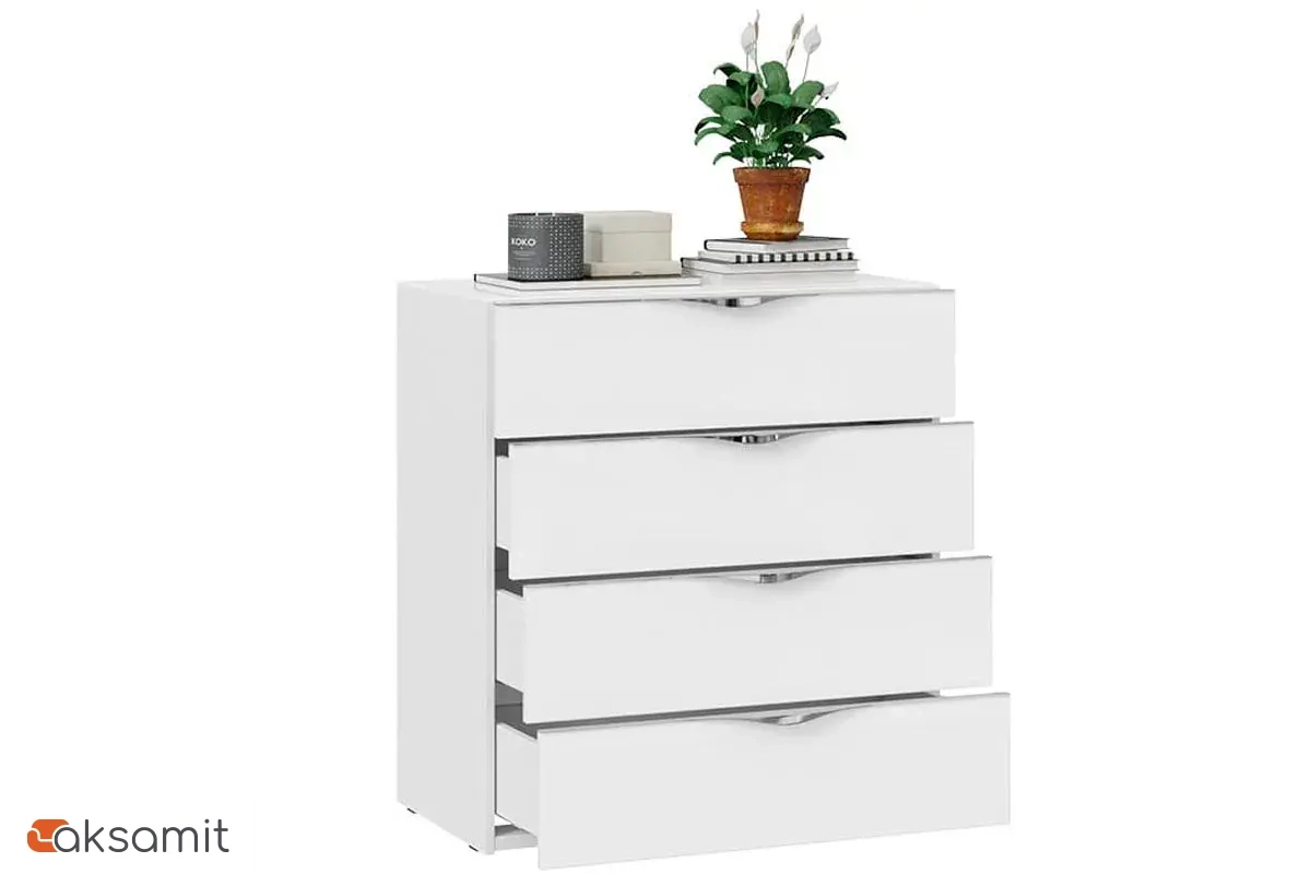 Комод Глосс (Белый глянец)