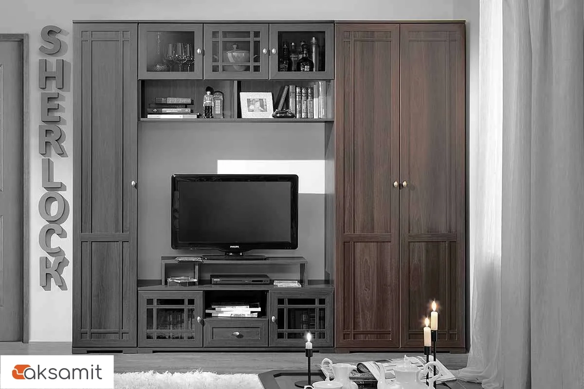 Шкаф для одежды Sherlock 11 (Орех шоколадный)