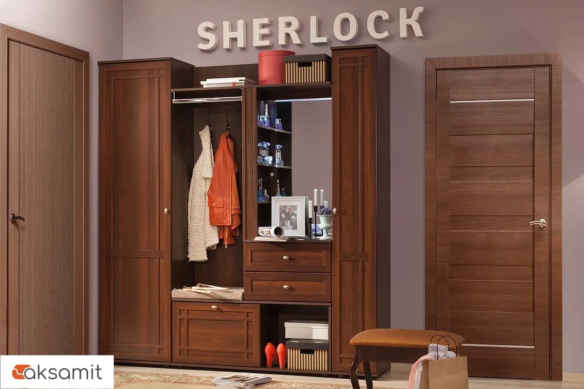 Прихожая Sherlock (Орех Шоколадный) Прихожая Sherlock (Орех Шоколадный) фото