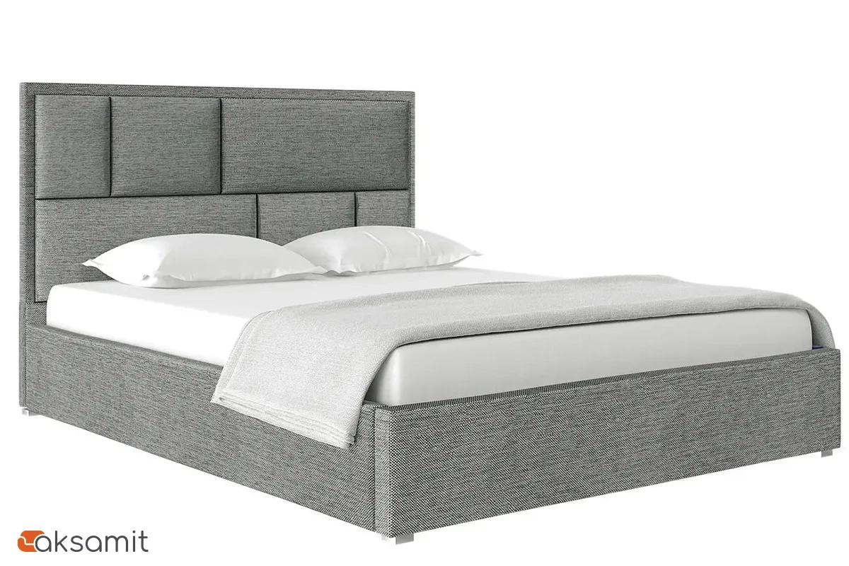 Кровать Madison с ПМ 180х200 (Рогожка / Серая) 72306332