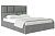 Кровать Madison с ПМ 180х200 (Рогожка / Серая) 72306332 Кровать Madison с ПМ 180х200 (Рогожка / Серая) 72306332