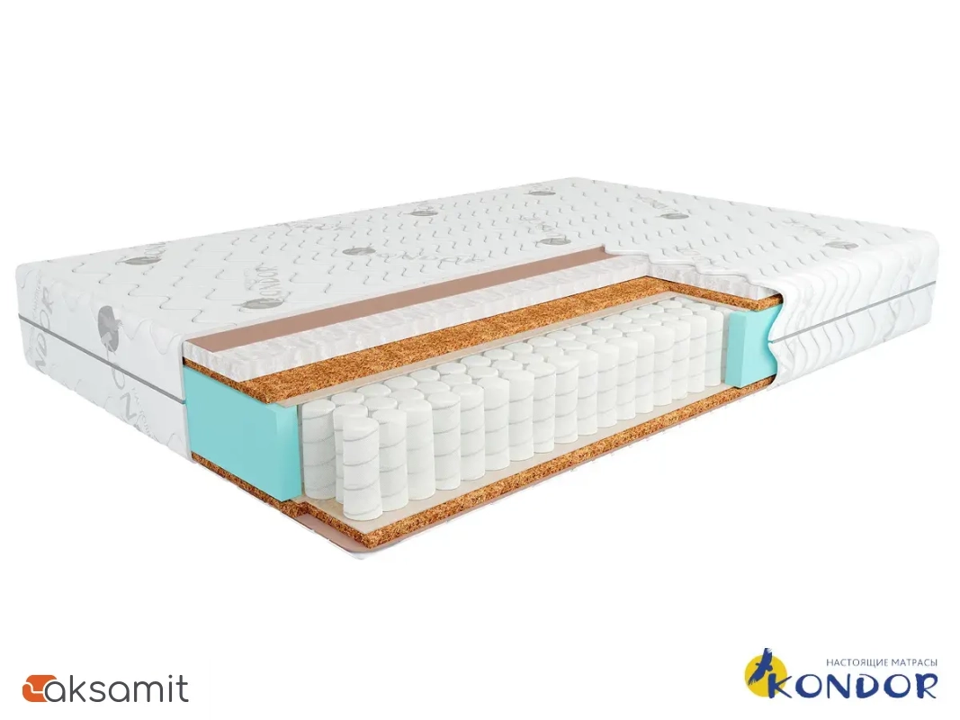 Матрас Kondor Mister-2 Hard 80х200х18 трикотаж Матрас Kondor Mister-2 Hard 80х200х18 трикотаж