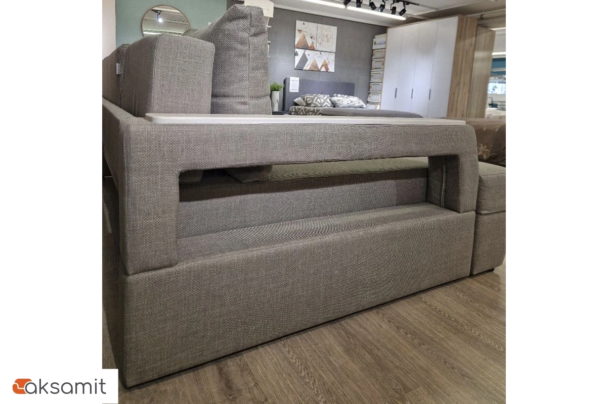 Угловой диван Лотос 2 ДКУ Florida Cappuccino