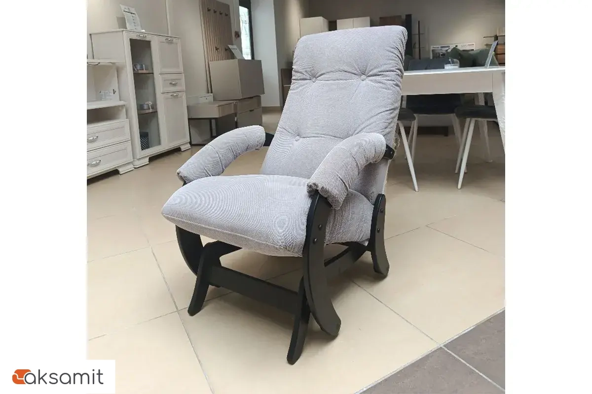 Кресло-маятник Консул (1кор) (Verona Light Grey/Венге)
