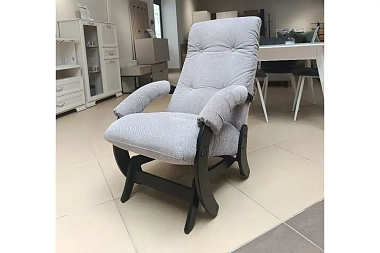 Кресло-маятник Консул (1кор) (Verona Light Grey/Венге)