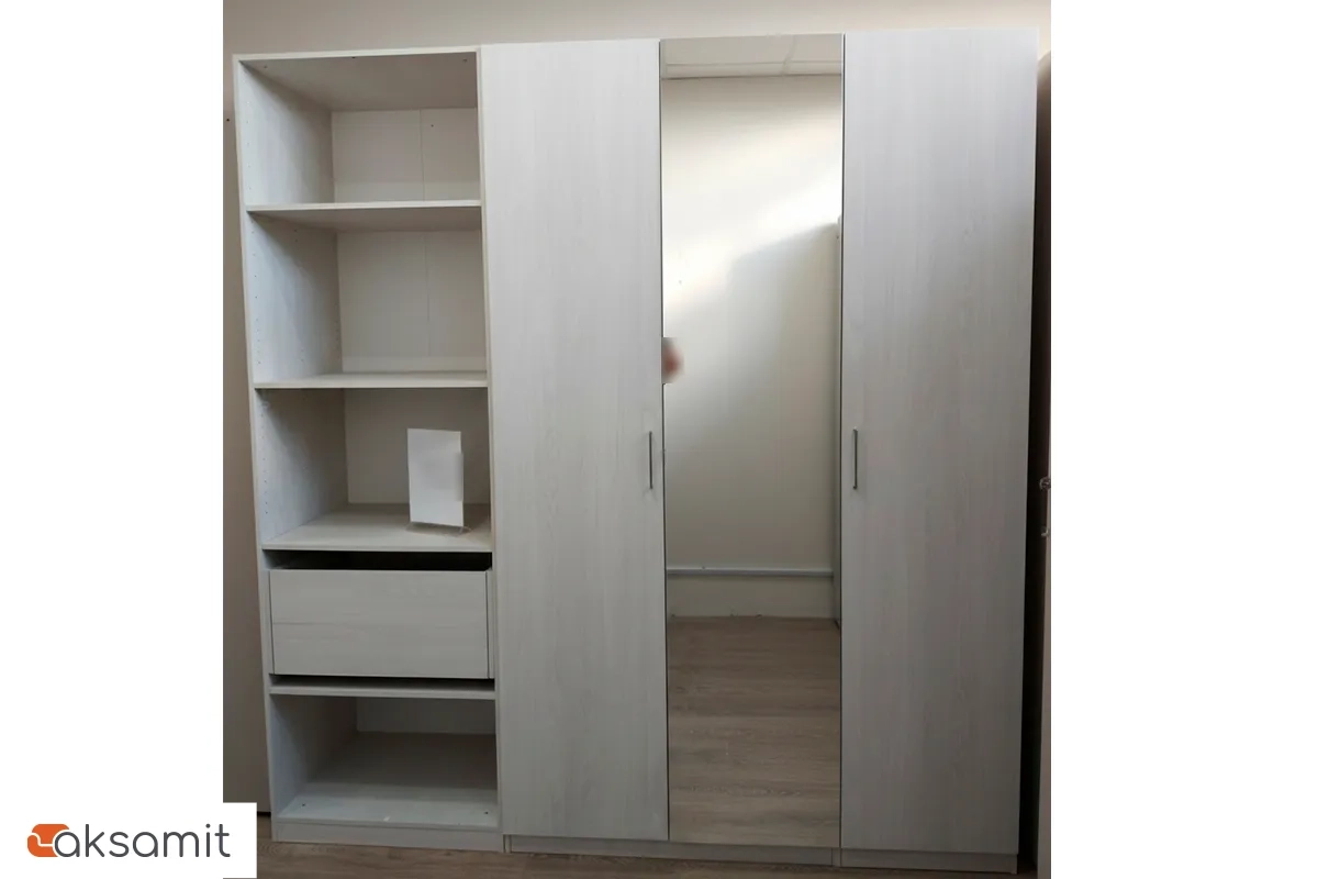 Гардеробная Рум Комплектация 1 (Ясень Анкор Светлый)