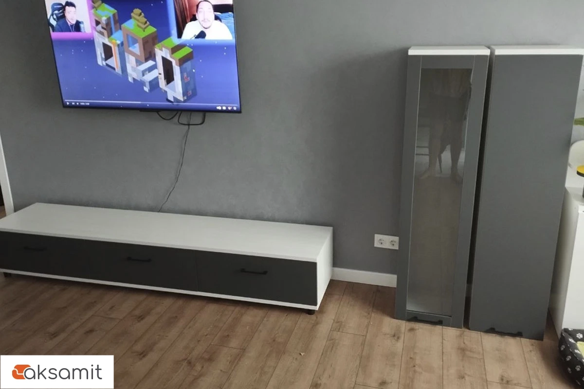 Тумба ТБ-5071-СЯ-АМ (Снежный Ясень/Антрацит Матовый) Тумба ТБ-5071-СЯ-АМ (Снежный Ясень/Антрацит Матовый)