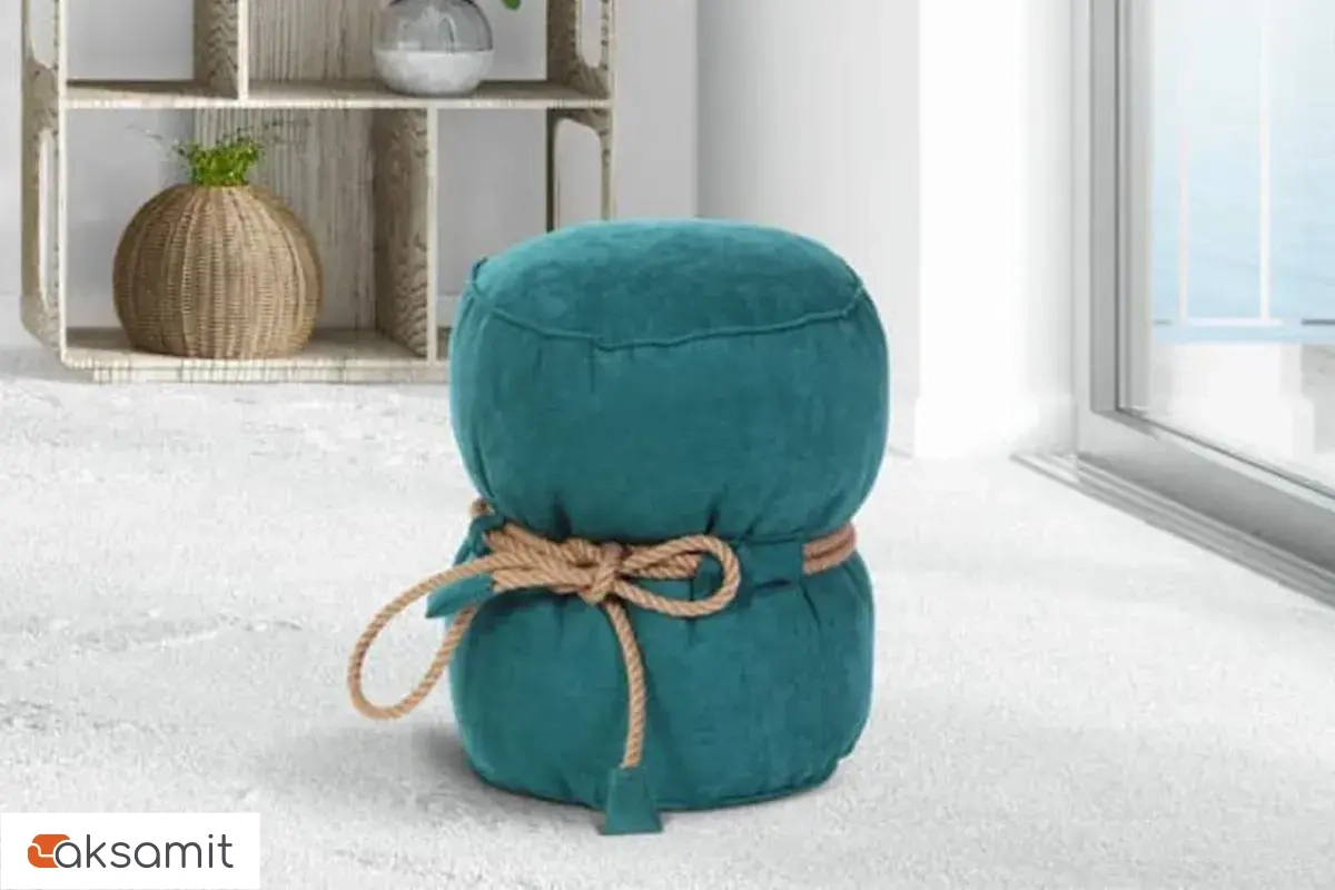 Пуф Кнехт (Велюр / Нефритовый)