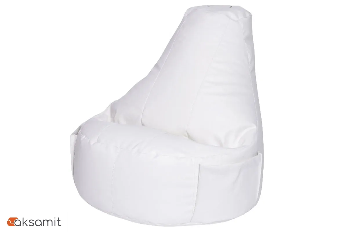 Кресло-мешок Комфорт (Экокожа) Экокожа Белый