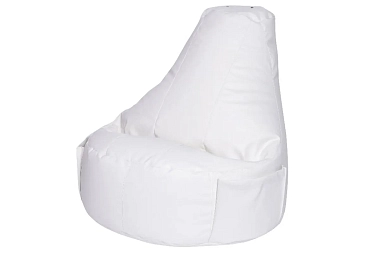 Кресло-мешок Комфорт (Экокожа) Экокожа Белый