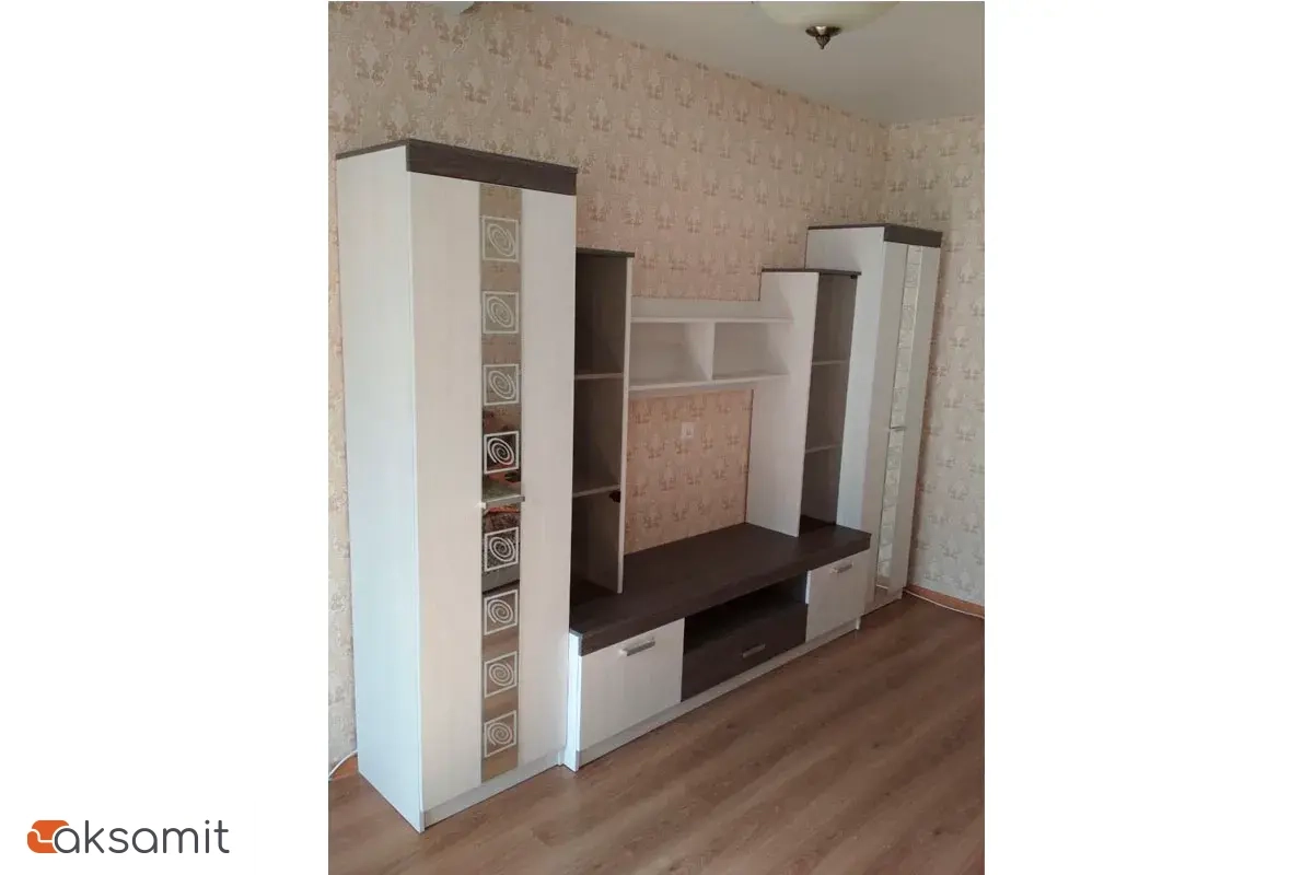 Палермо 4 Гостиная Дуб венге/анкор белый фото