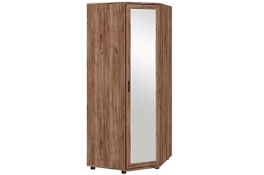 Ника-Люкс 30 Шкаф угловой для одежды с зеркалом