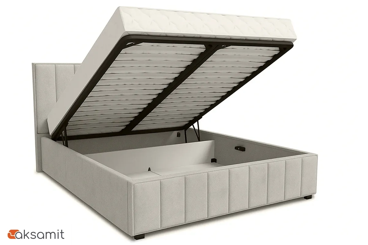 Кровать Кордова-1 с ПМ 160х200 (Luma 02) 2 кат.