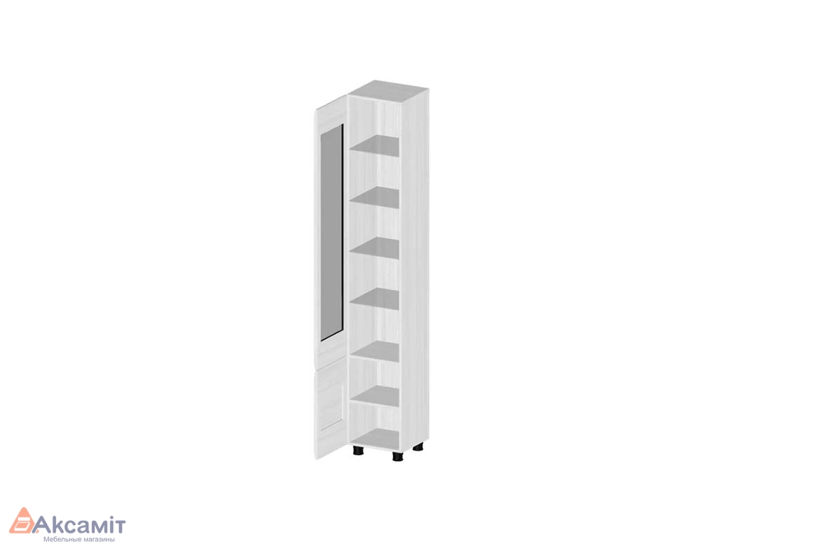 Шкаф ШК-2643 (Снежный Ясень-фасад Серый)