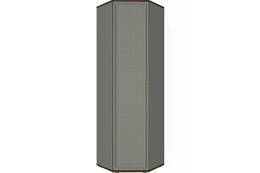Шкаф для одежды и белья ШК-1013-ГТ-СО (Гикори Джексон Темный/Серый Оникс)