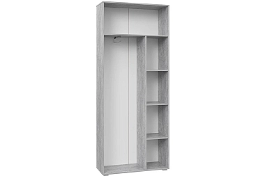 Шкаф для одежды Линда 14 (Серый)
